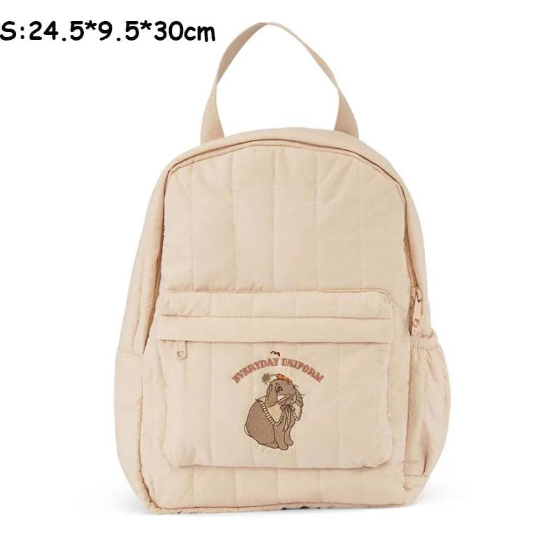 Parent and Child Kids Cotton Travel Backpack