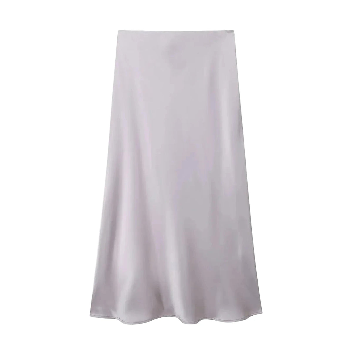White skirt on a white background