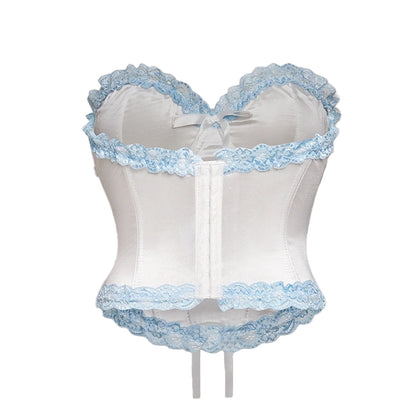 Strapless Mesh Corset For Women