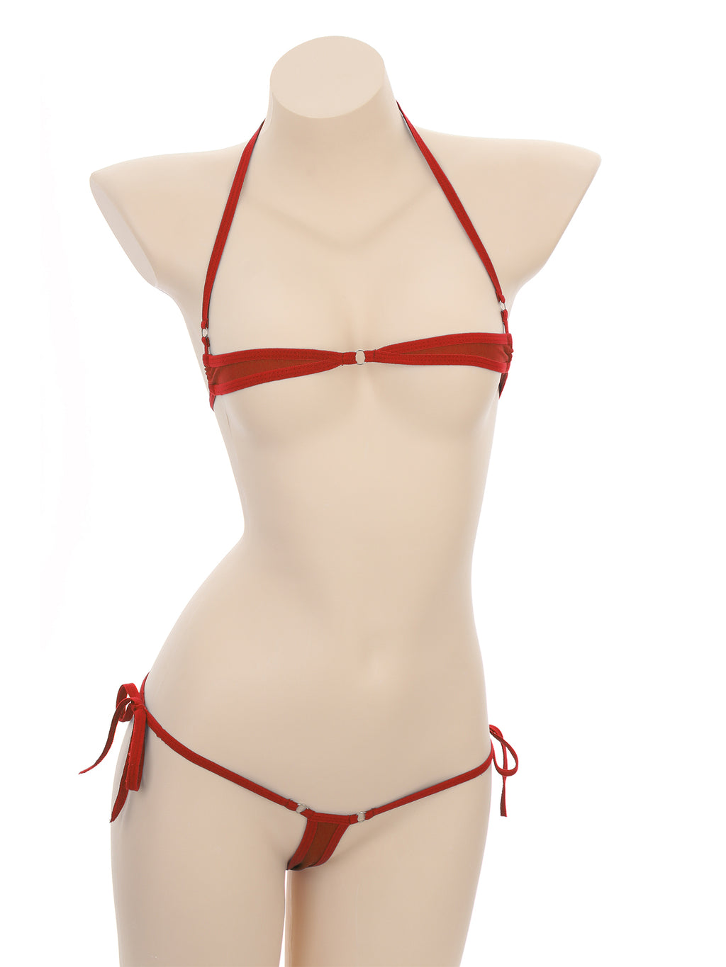 Micro Bikini - Pink Trendy Swimwear