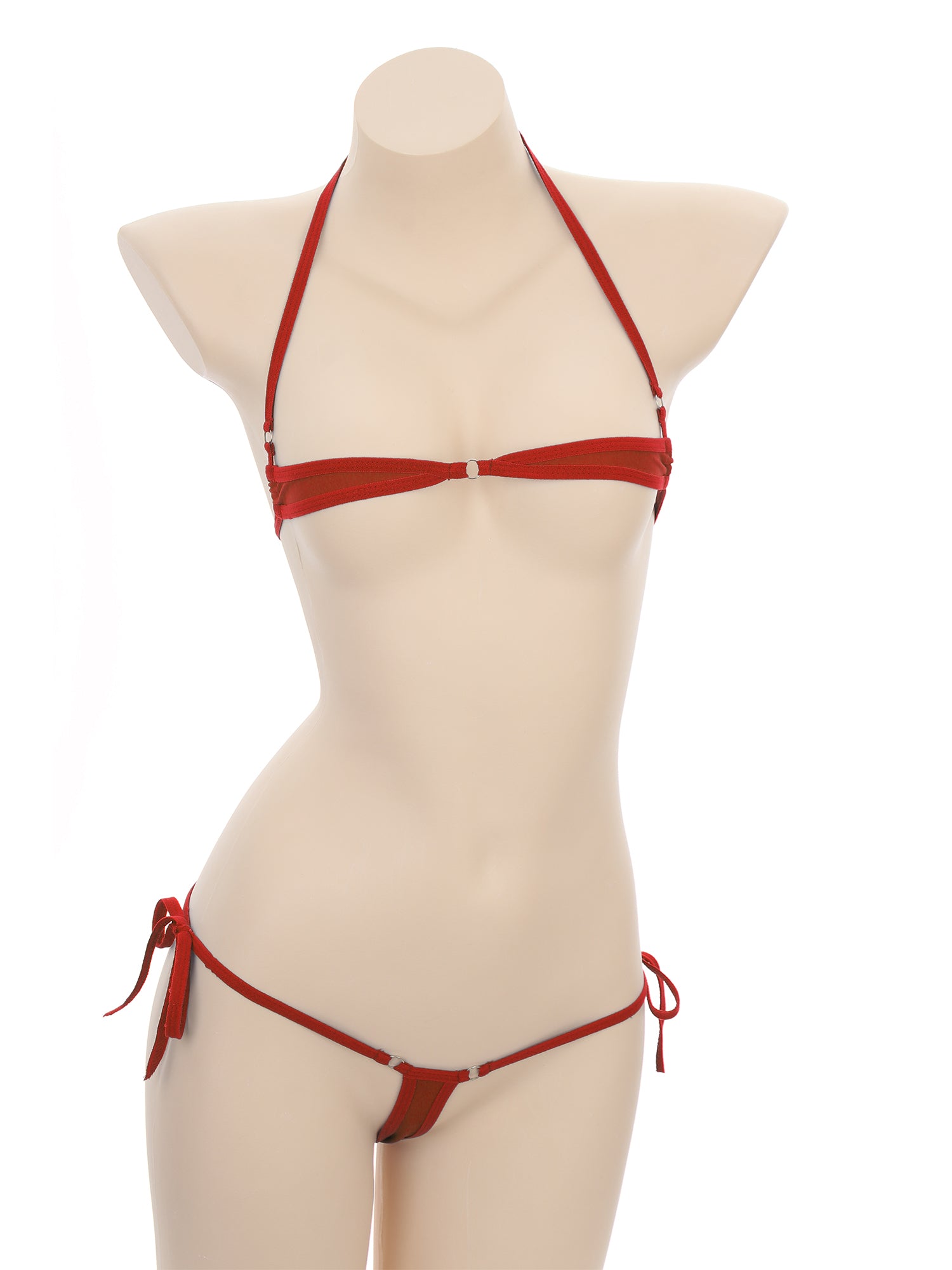 Micro Bikini - Pink Trendy Swimwear