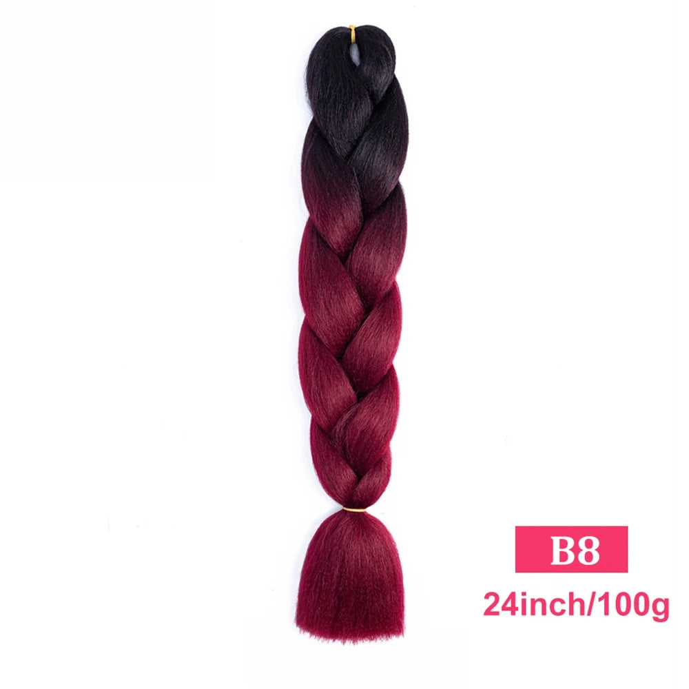 Ombre Braiding Hair Extensions Trendy Styles