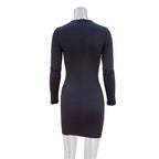Mini Dress with Cut-Out Detail