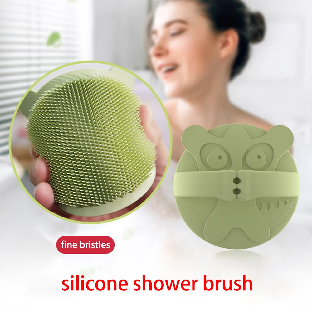 Soft Silicone Baby Bath Brush