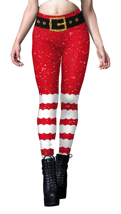 Christmas Leggings For Women Festive Style