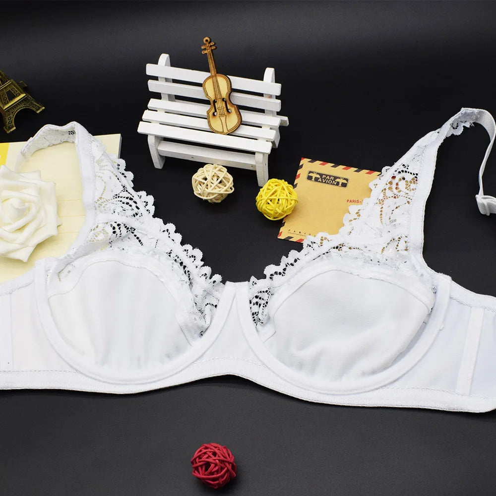 Underwire Bra with Lace Elegance