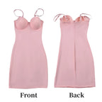 Mini Dress - Sleek Stylish Bodycon Dress