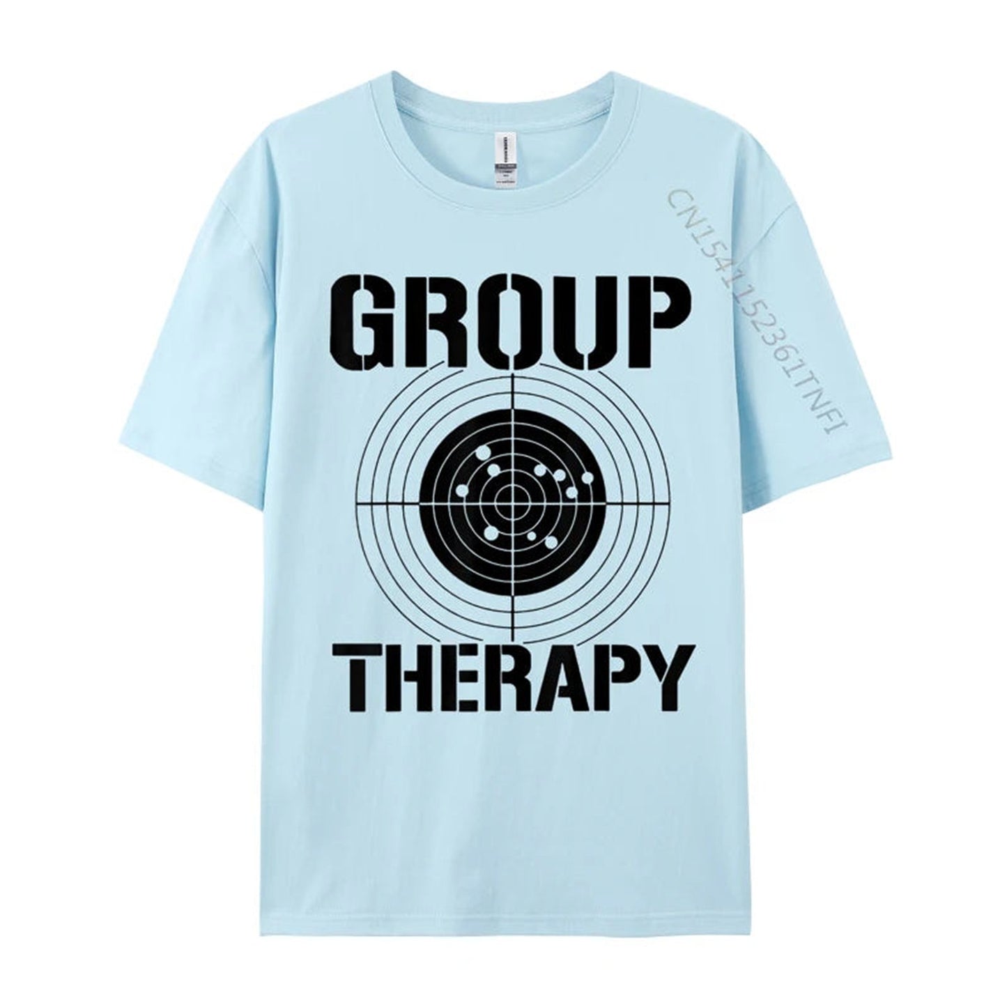 Flat Lay of Retro Group Therapy Men’s Cotton T-Shirt