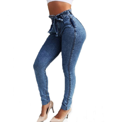High Waist Skinny Jeans For Women