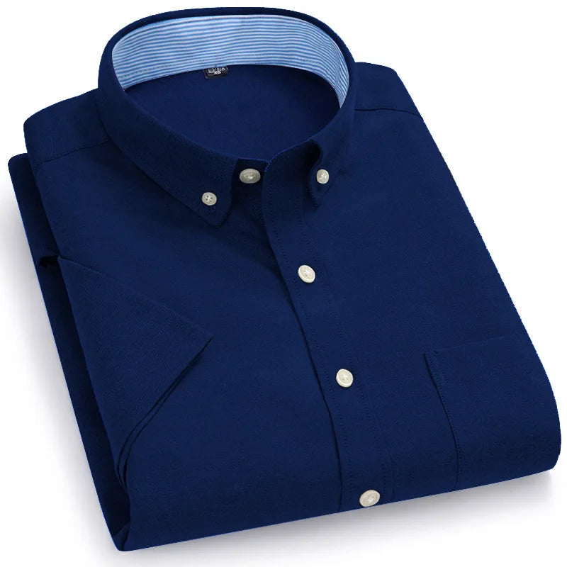 Mens Summer Oxford Shirt Stylish & Comfortable