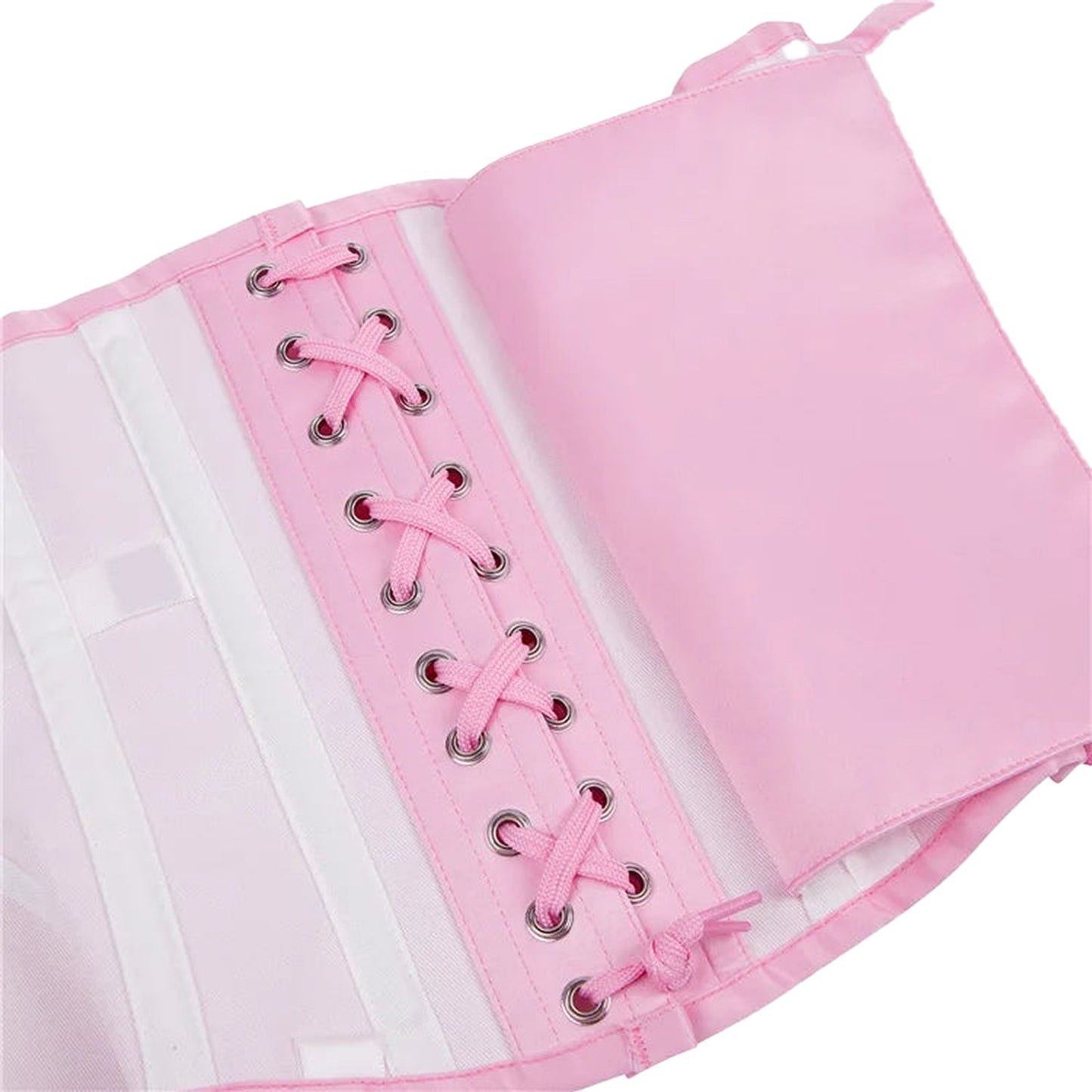 Waist Slimming Underbust Corset Pink