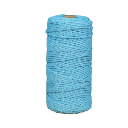 3mm 100M Macrame Cord Rope Cotton Twine Thread String Crafts DIY
