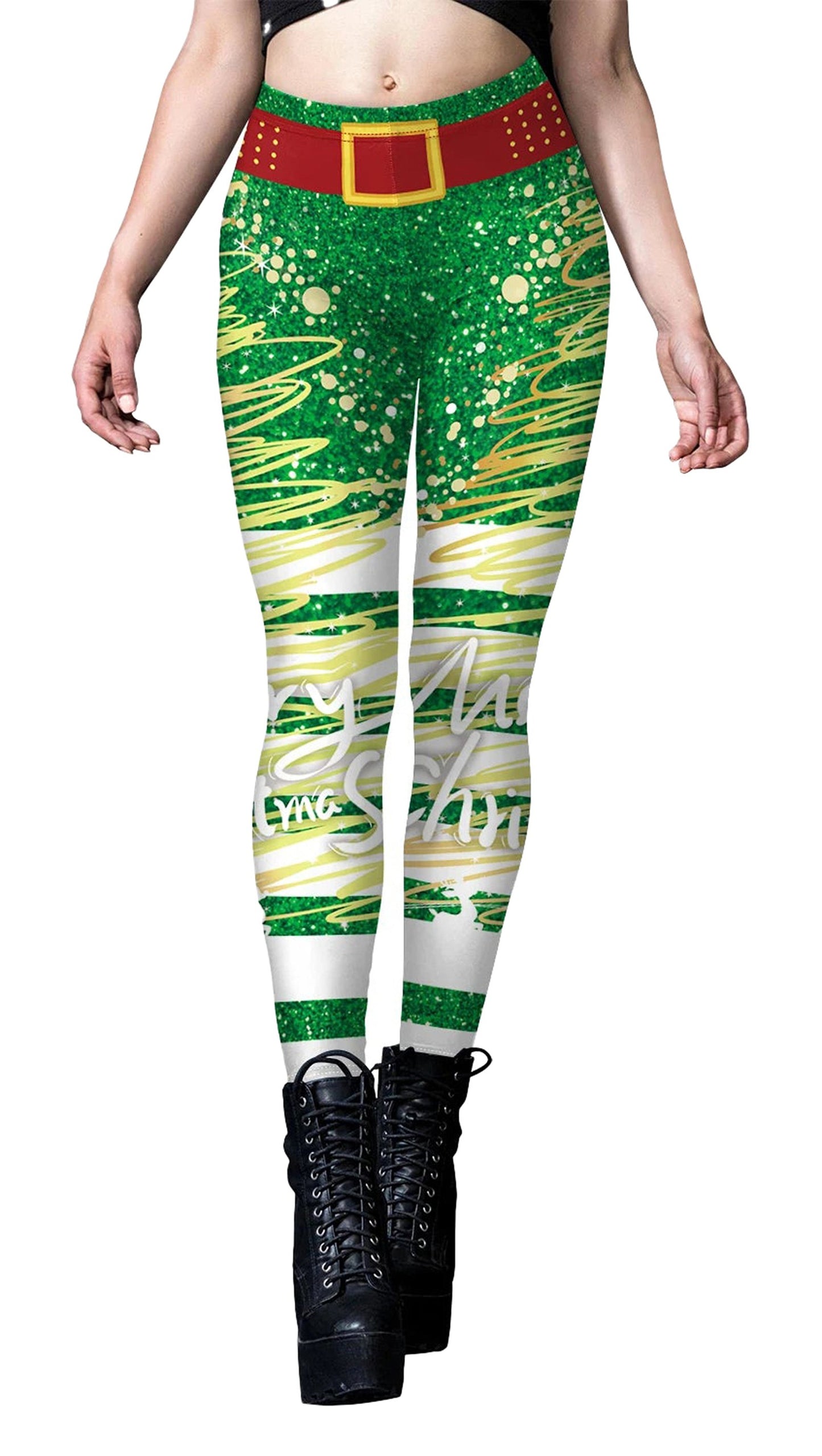 Christmas Leggings For Women Festive Style