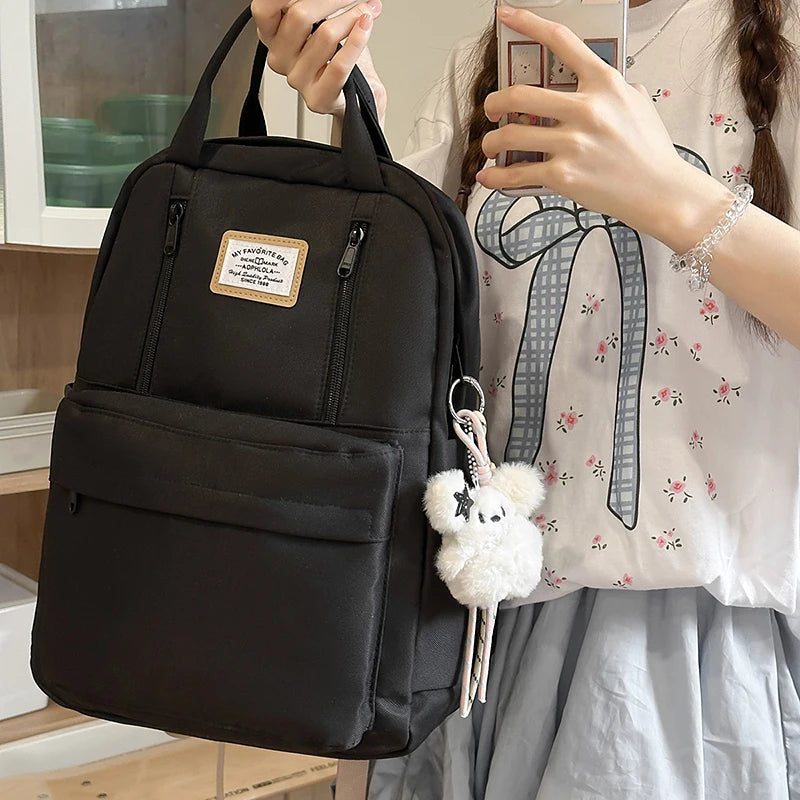 Multi - Pocket Casual Travel Backpack with Laptop Compartment