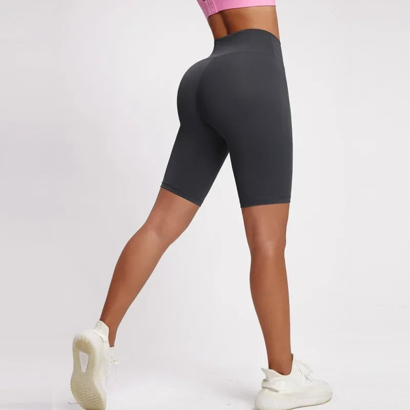 Womens Butt Lifting Yoga Shorts Trendy Fit