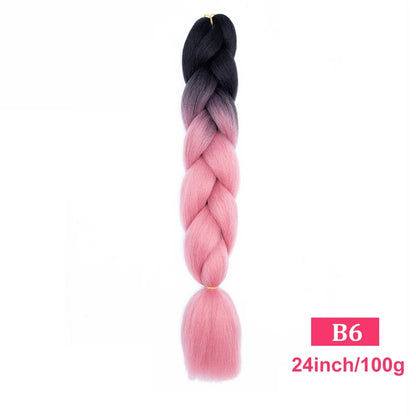 Ombre Braiding Hair Extensions Trendy Styles