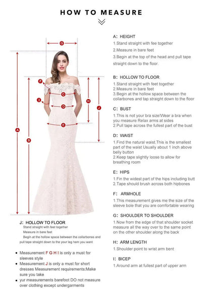 LuckeLadybug LLC glossy patent leather mini dress measurement guide with diagrams for accurate sizing