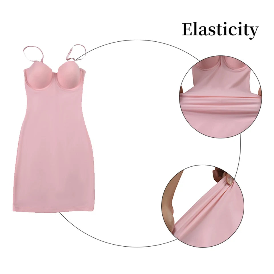 Mini Dress - Sleek Stylish Bodycon Dress