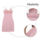 Mini Dress - Sleek Stylish Bodycon Dress