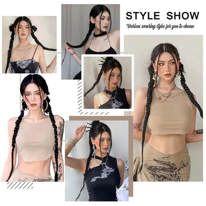 Braided Ponytail Hair Extensions
