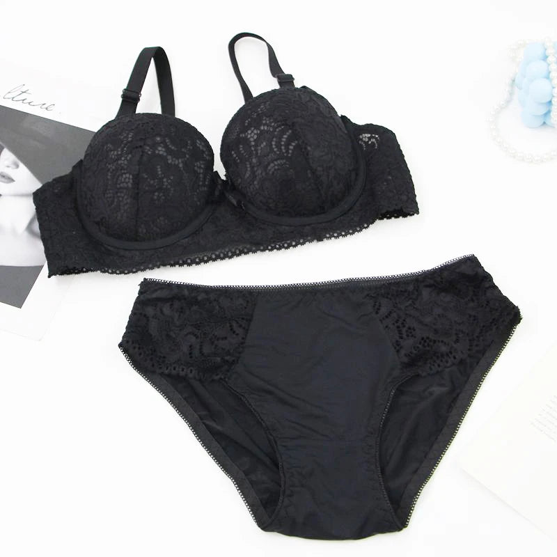 Underwire Bra with Lace for Elegance