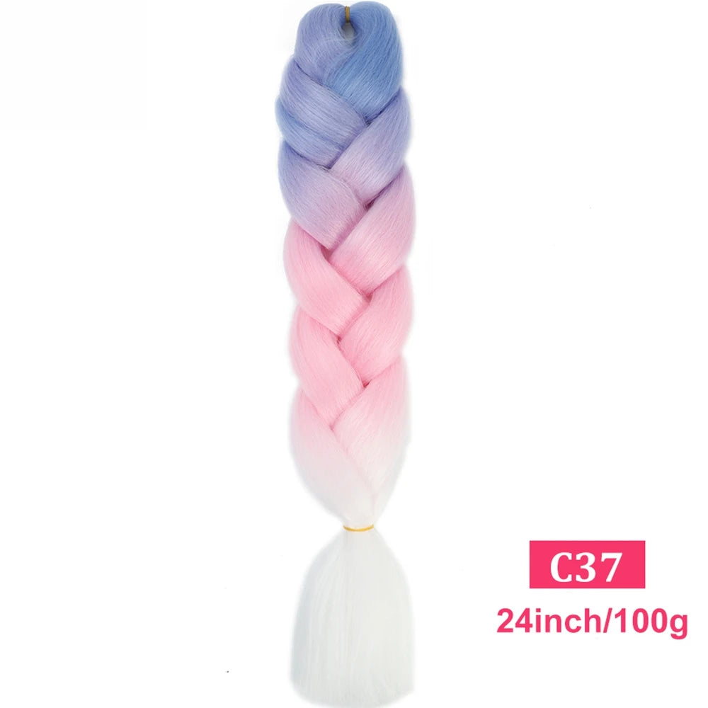 Ombre Braiding Hair Extensions Trendy Styles