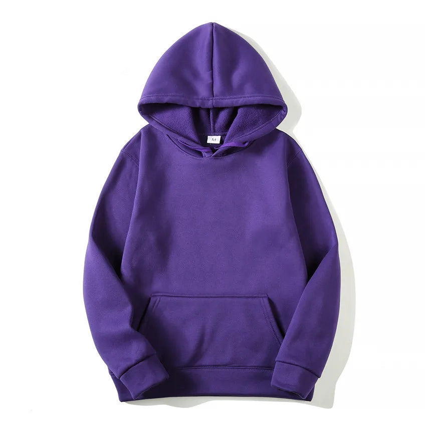 Men's Casual Knit Hooded Sweatshirt