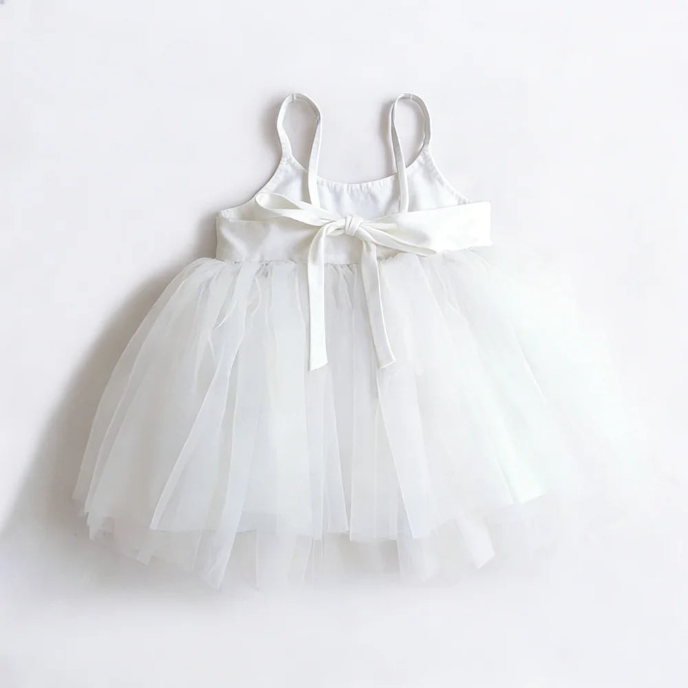 Toddler Kids Summer Baby Tutu Birthday Party Dress