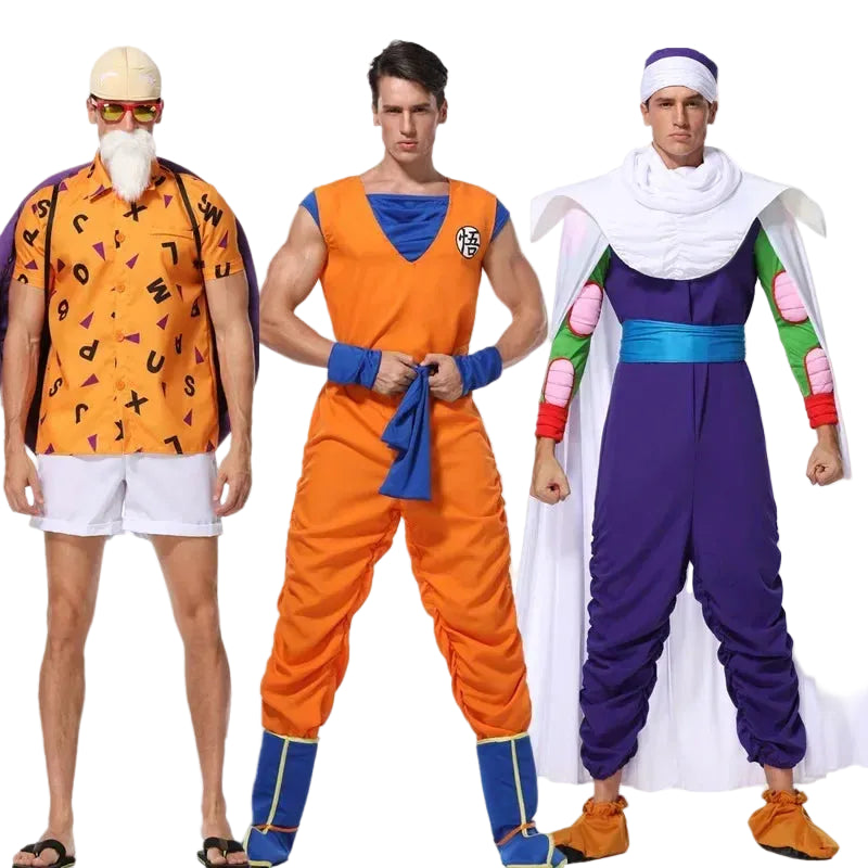 Mens Cotton Cosplay Costume Set