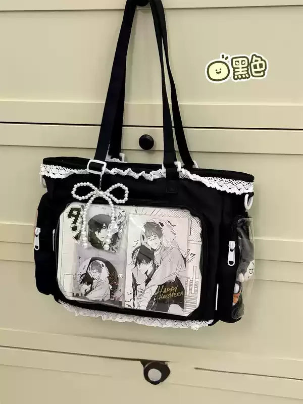 Ballet Girl Large Appetite Itabag Japanese Crossbody Bag