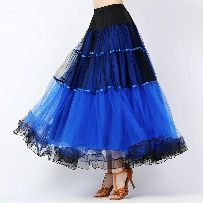 Blue Dance Costume Skirt for Dance With Costumes