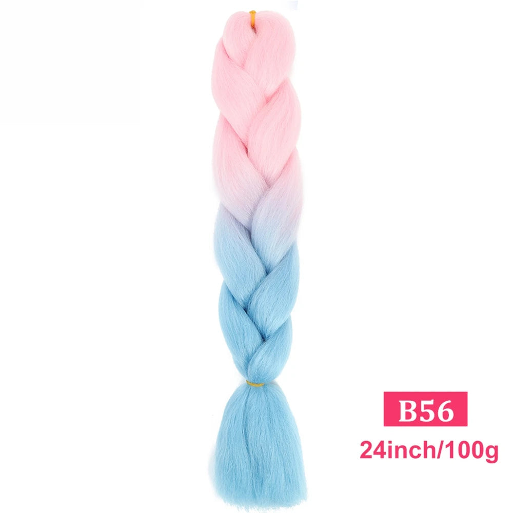 Ombre Braiding Hair Extensions Trendy Styles