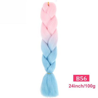 Ombre Braiding Hair Extensions Trendy Styles