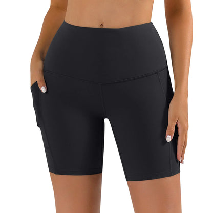 High Waist Yoga Shorts For Women