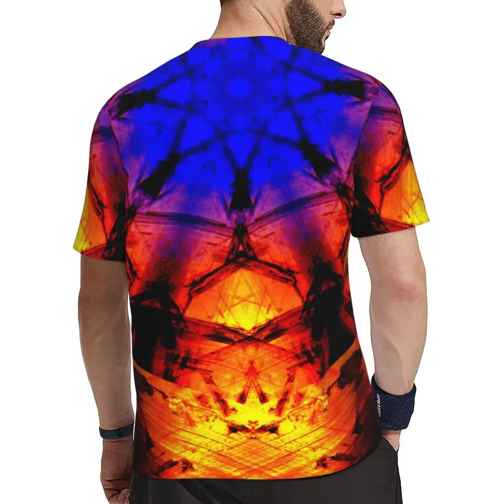 Graphic Tee Clothing - Red Glitter Style