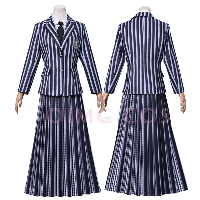 Halloween Costume Striped Suit Set
