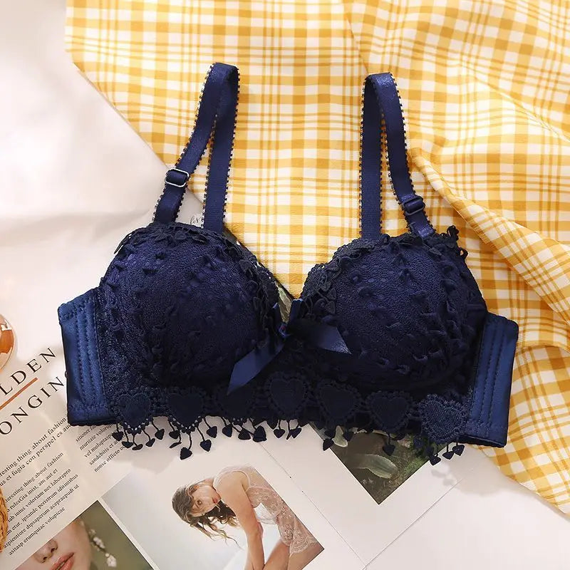 Lingerie Underwire Bra with Lace Detail