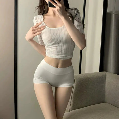 Womens Boxer Panties Cotton Soft Comfort