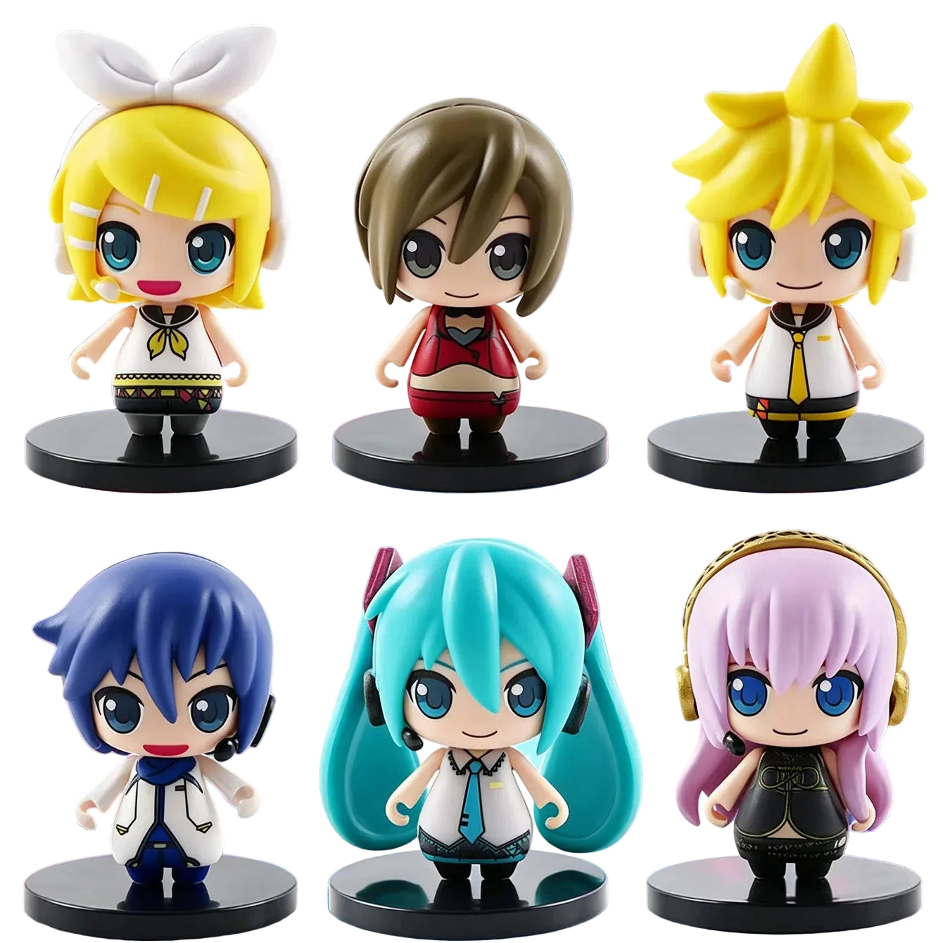 Anime Q Version Vocaloid Figurine Collectible Set