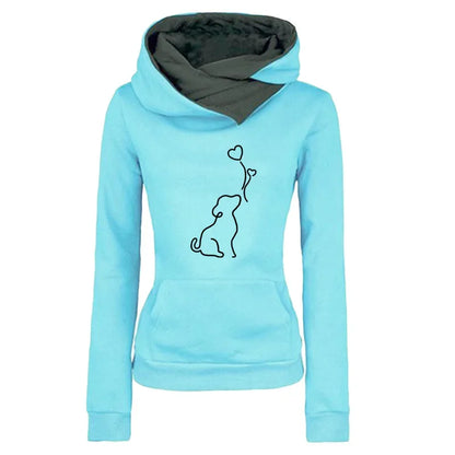 Womens Printed Hoodies With Cute Design