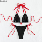 Beugel Bikini Set with Cherry Detail