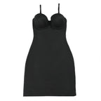 Mini Dress - Sleek Stylish Bodycon Dress