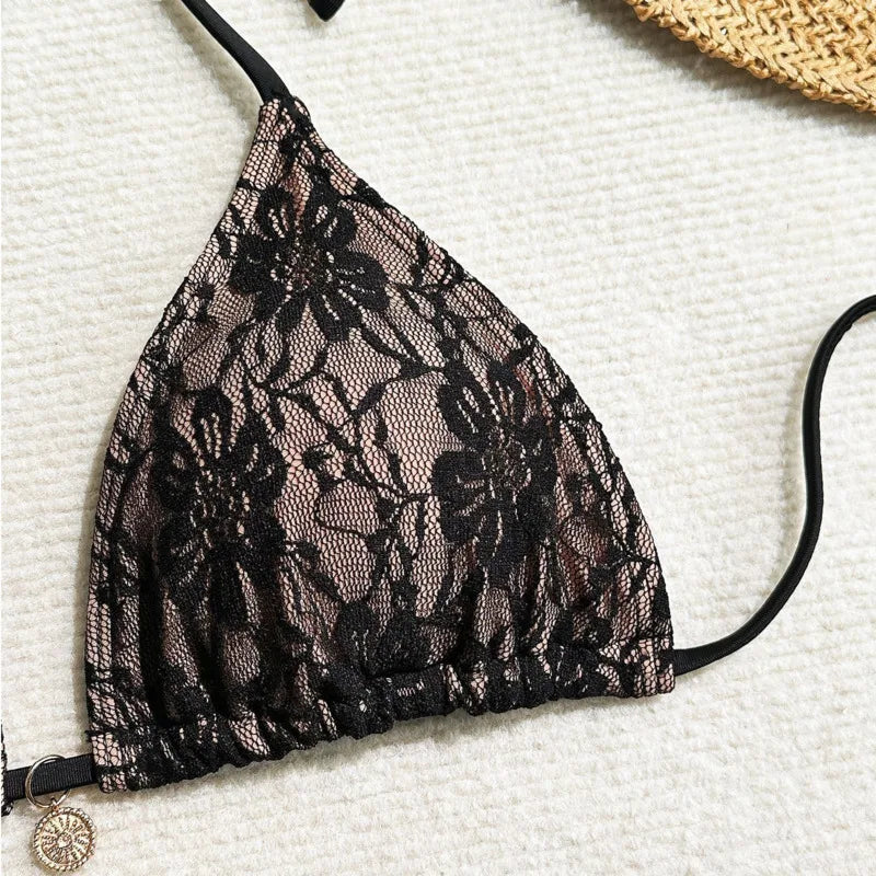 Lace Bikini Set for Women with Swimsuits