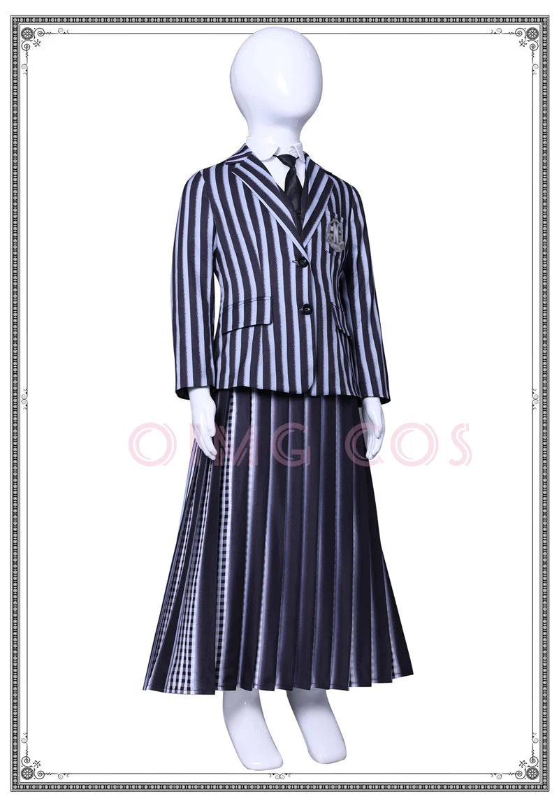 Halloween Costume Striped Suit Set