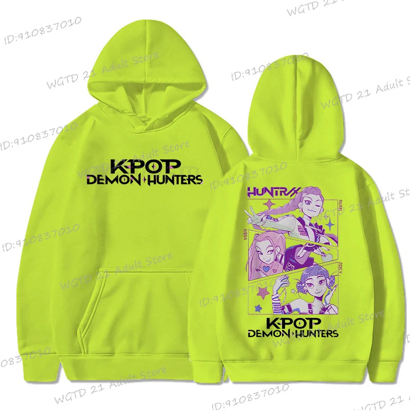 Korean Anime Hoodie For Women KPOP Style