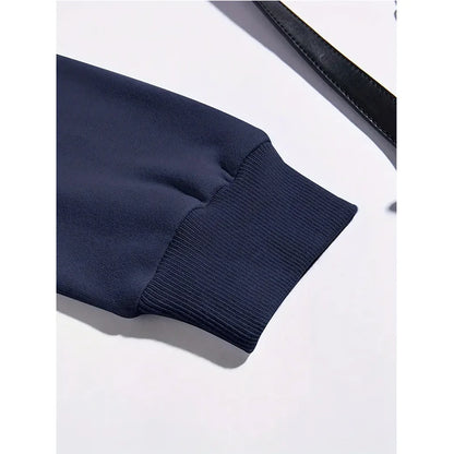 Close-up of the cuff detail on a women's humorous graphic hoodie from LuckeLadybug LLC