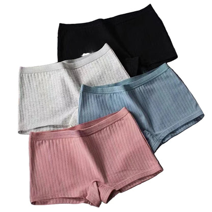 Cotton Womens Boxer Underwear Trendy Comfort