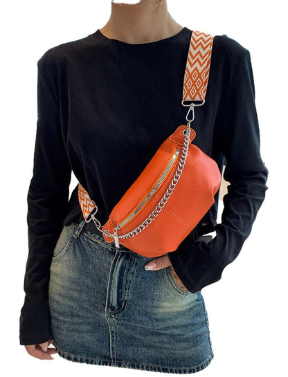 Leather Sling Bag For Women Chic And Trendy