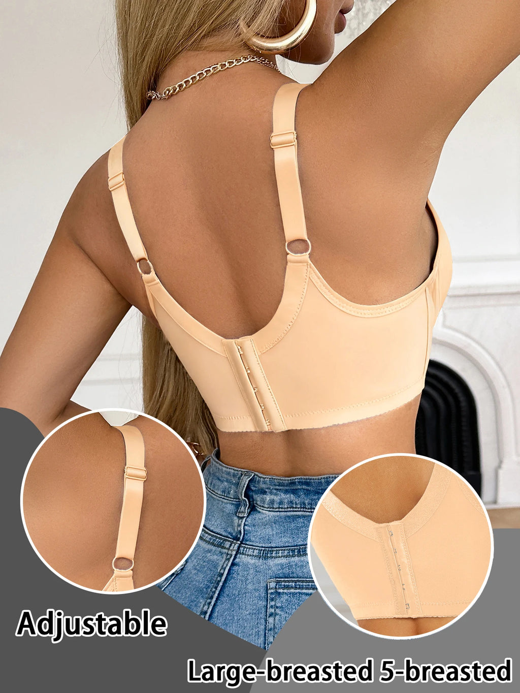 Push Up Bra with Lace Detailing