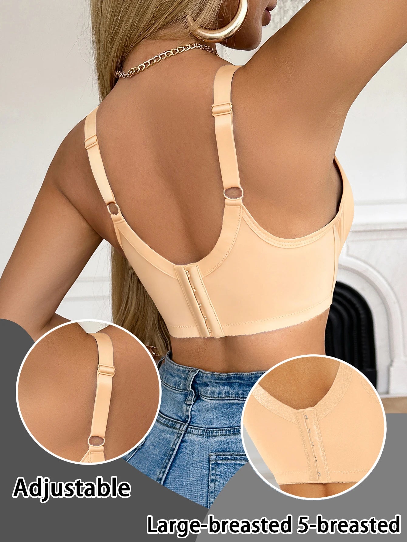 Push Up Bra with Lace Detailing